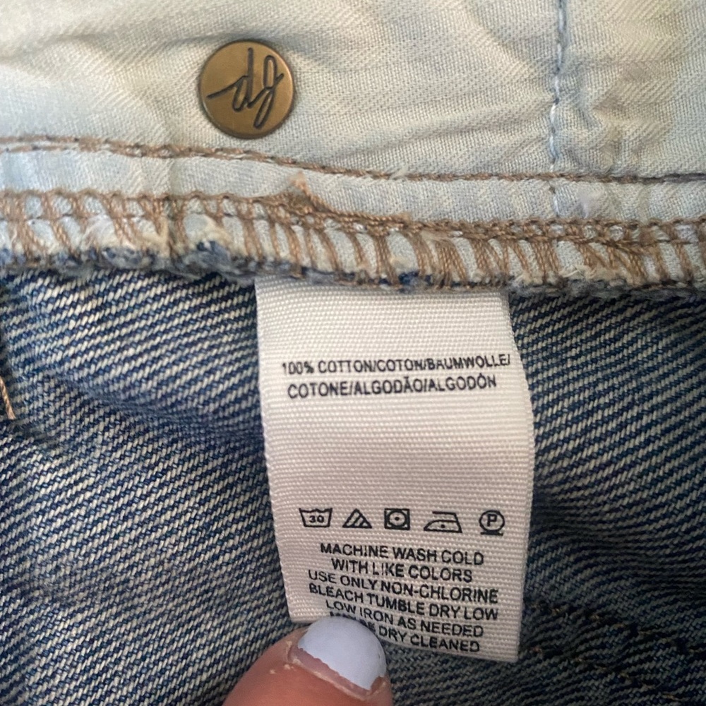 We the Free / Free People Zip It Up Jean Skirt - Picture 9 of 10